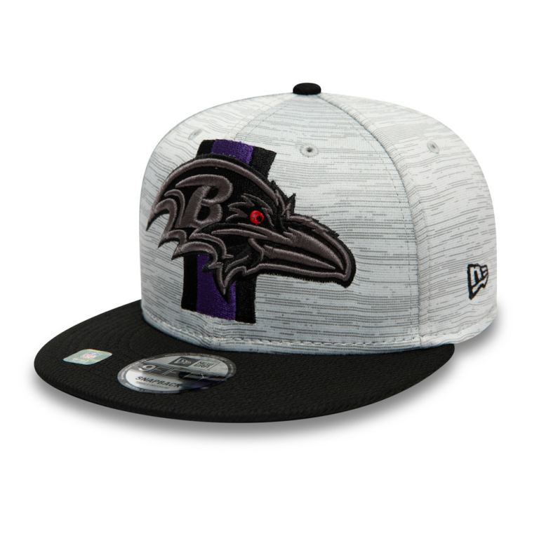 Gorras New Era 9fifty Negros - Baltimore Ravens NFL Training 76134FLJN